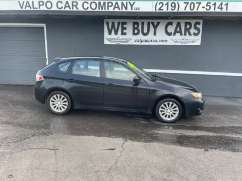 Black 2009 Subaru Impreza 2.5i Premium Wagon 4D for sale in Valparaiso, IN