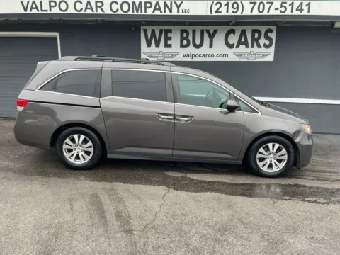 Gray 2016 Honda Odyssey EX-L Minivan 4D for sale in Valparaiso, IN