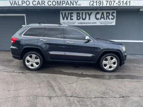 Gray 2012 Jeep Grand Cherokee Limited Sport Utility 4D for sale in Valparaiso, IN