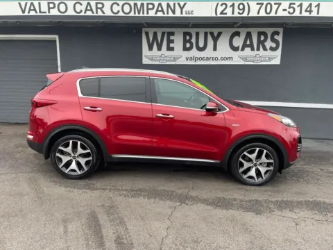 Red 2017 Kia Sportage SX Sport Utility 4D for sale in Valparaiso, IN