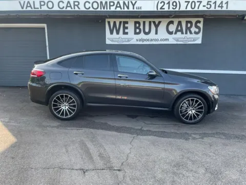 Gray 2020 Mercedes-Benz GLC Coupe GLC 300 4MATIC Sport Utility 4D for sale in Valparaiso, IN