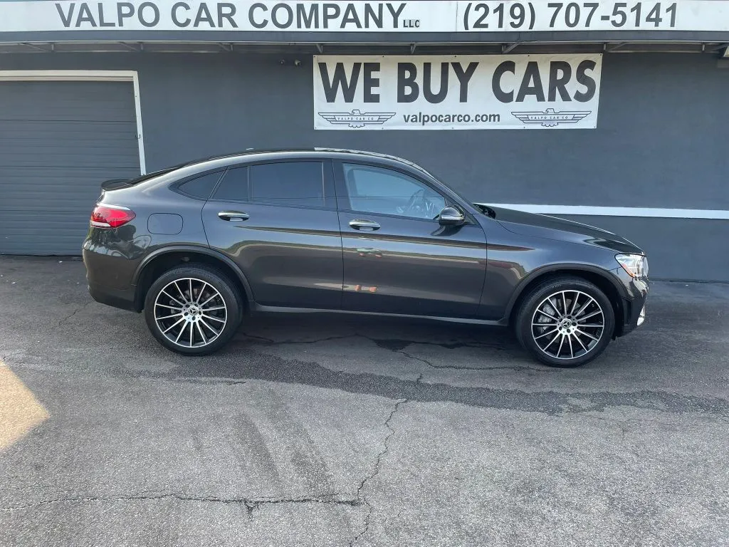 Gray 2020 Mercedes-Benz GLC Coupe GLC 300 4MATIC Sport Utility 4D for sale in Valparaiso, IN