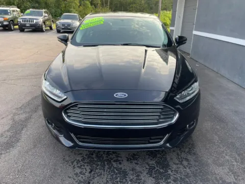 Another view of 2016 Ford Fusion Titanium Sedan 4D for sale in Valparaiso, IN at Valpo Car Co.