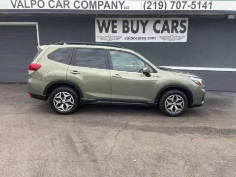 Green 2020 Subaru Forester Premium Sport Utility 4D for sale in Valparaiso, IN