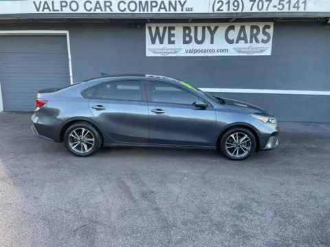 Gray 2023 Kia Forte LXS Sedan 4D for sale in Valparaiso, IN