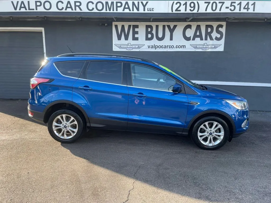 Blue 2018 Ford Escape SEL Sport Utility 4D for sale in Valparaiso, IN