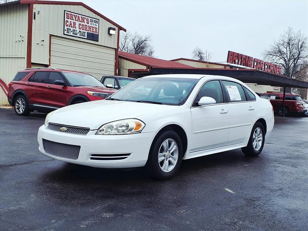 White 2014 CHEVROLET IMPALA LIMITED LS for sale in Chickasha, OK