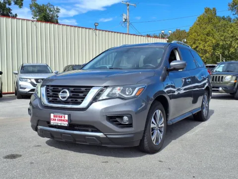 Gray 2019 NISSAN PATHFINDER S for sale in Chickasha, OK
