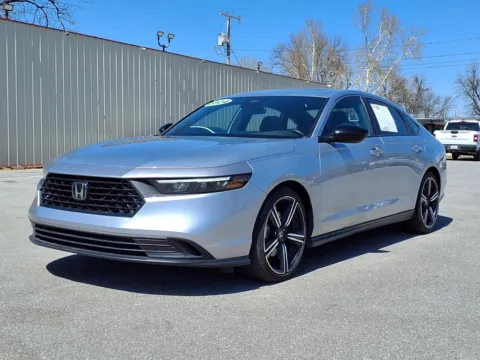 Silver 2024 HONDA ACCORD HYBRID SPORT for sale in Chickasha, OK