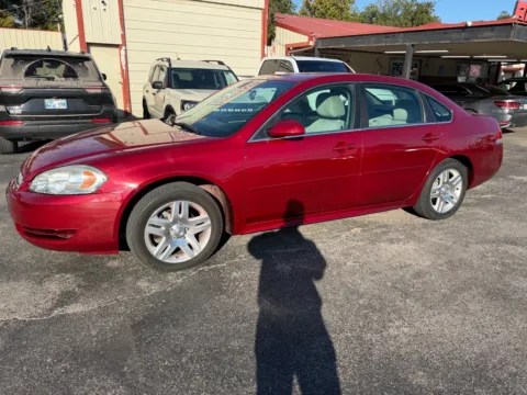 Red 2015 CHEVROLET IMPALA LIMITED LT for sale in Chickasha, OK