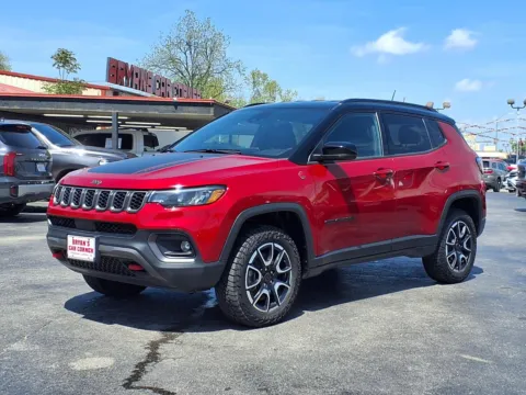 Red 2025 JEEP COMPASS TRAILHAWK for sale in Chickasha, OK