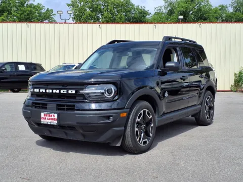 Black 2023 FORD BRONCO SPORT OUTER BANKS for sale in Chickasha, OK
