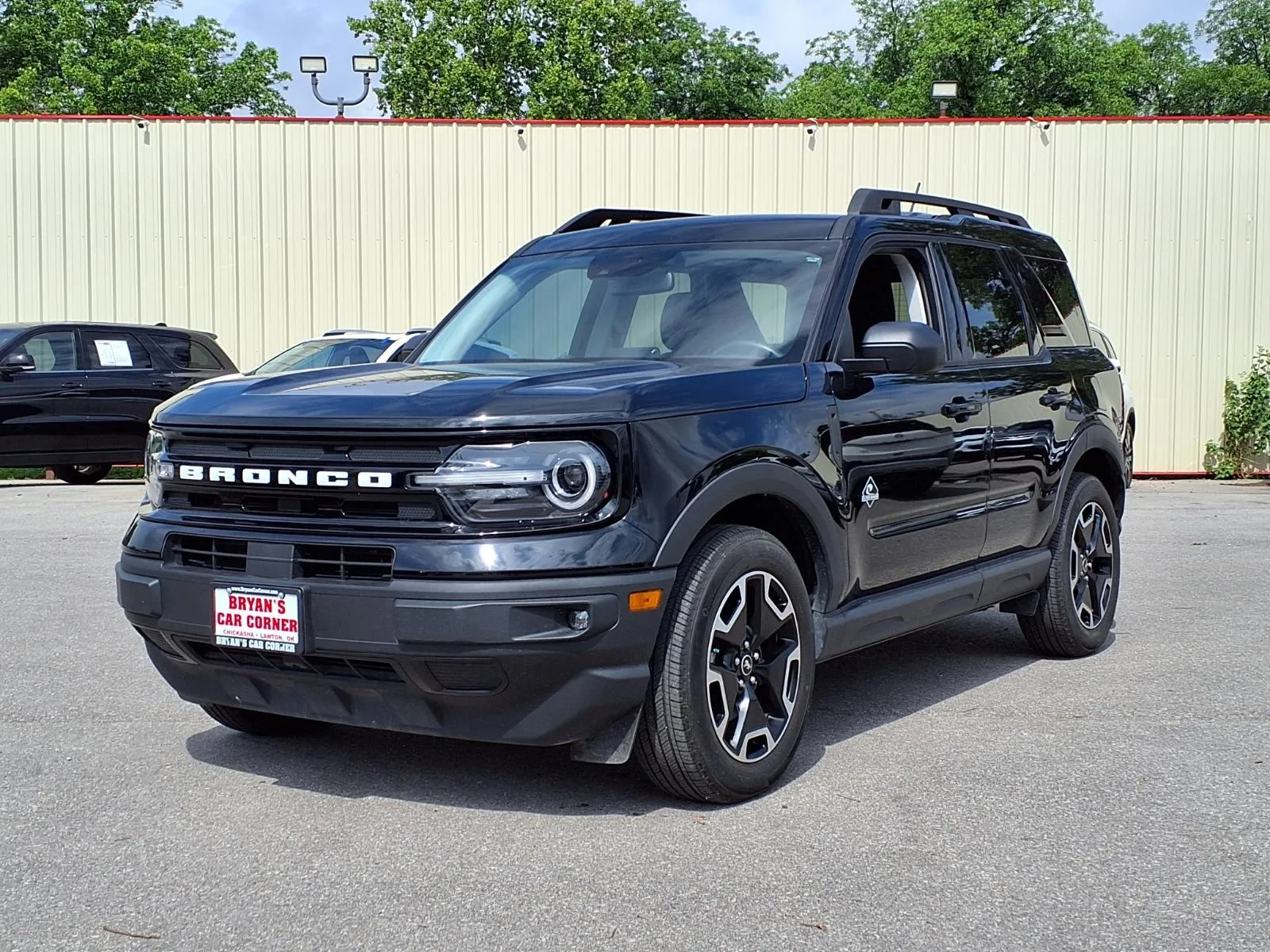 Black 2023 FORD BRONCO SPORT OUTER BANKS for sale in Chickasha, OK