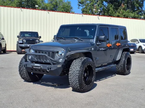 Gray 2016 JEEP WRANGLER SPORT for sale in Chickasha, OK