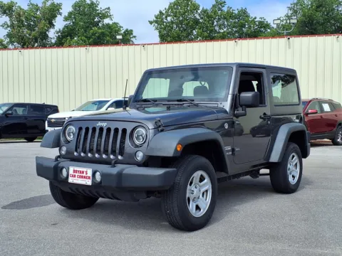 Gray 2014 JEEP WRANGLER SPORT for sale in Chickasha, OK