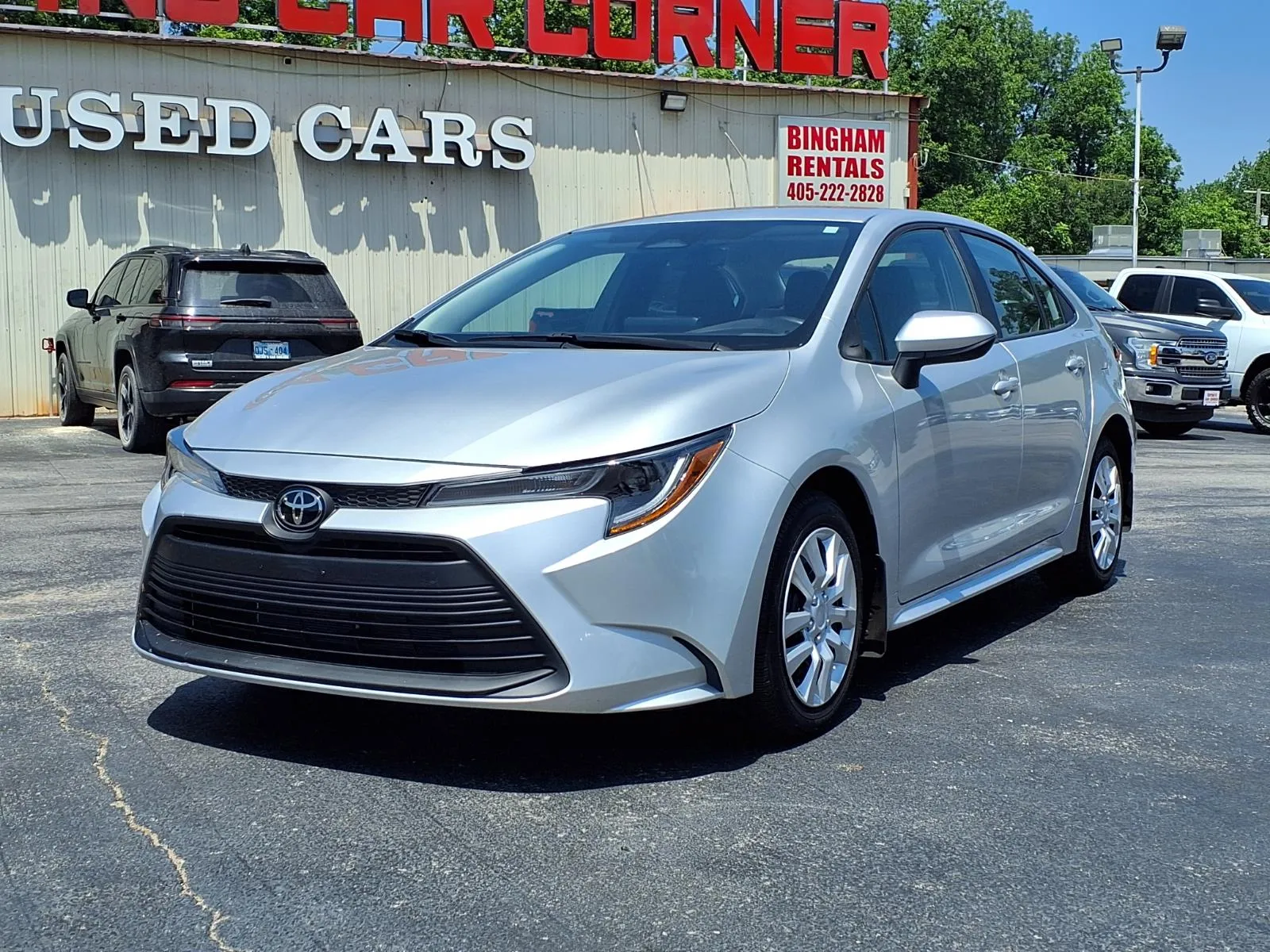 Silver 2025 TOYOTA COROLLA LE for sale in Chickasha, OK