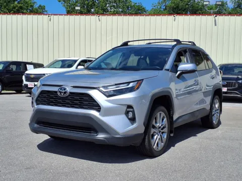 Silver 2022 TOYOTA RAV4 XLE PREMIUM for sale in Chickasha, OK