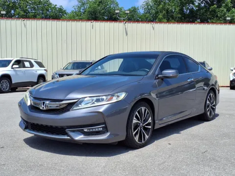 Gray 2016 HONDA ACCORD EXL for sale in Chickasha, OK
