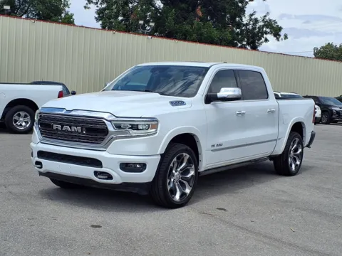 White 2020 RAM 1500 LIMITED for sale in Chickasha, OK
