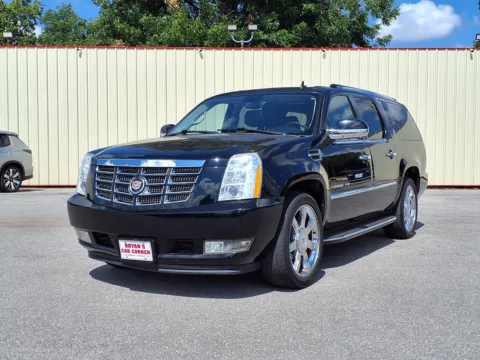 Black 2012 CADILLAC ESCALADE ESV LUXURY for sale in Chickasha, OK