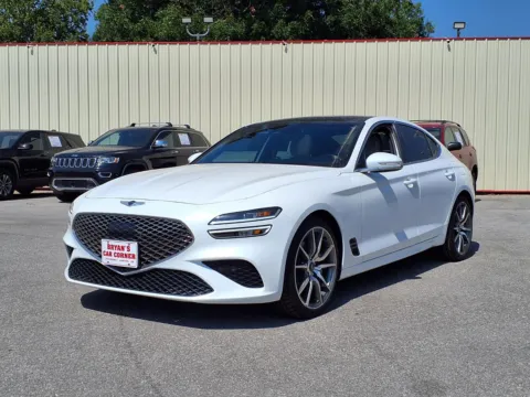 White 2022 GENESIS G70 BASE for sale in Chickasha, OK