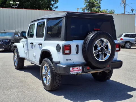 Another view of 2022 JEEP WRANGLER SAHARA for sale in Chickasha, OK at Bryan's Car Corner Chickasha