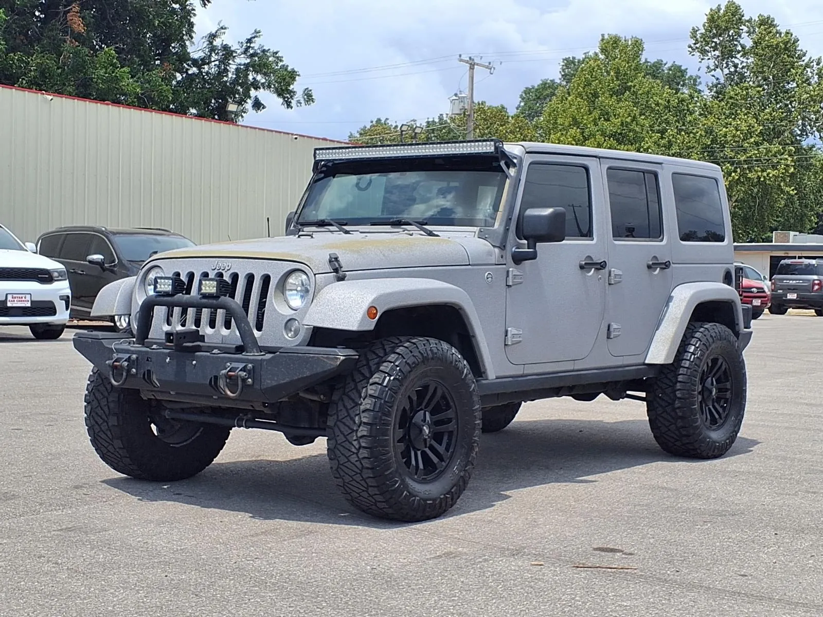 Silver 2014 JEEP WRANGLER RUBICON for sale in Chickasha, OK