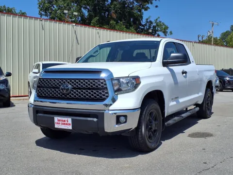 White 2019 TOYOTA TUNDRA DOUBLE CAB SR for sale in Chickasha, OK