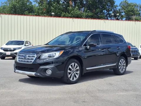 Black 2017 SUBARU OUTBACK TOURING for sale in Chickasha, OK