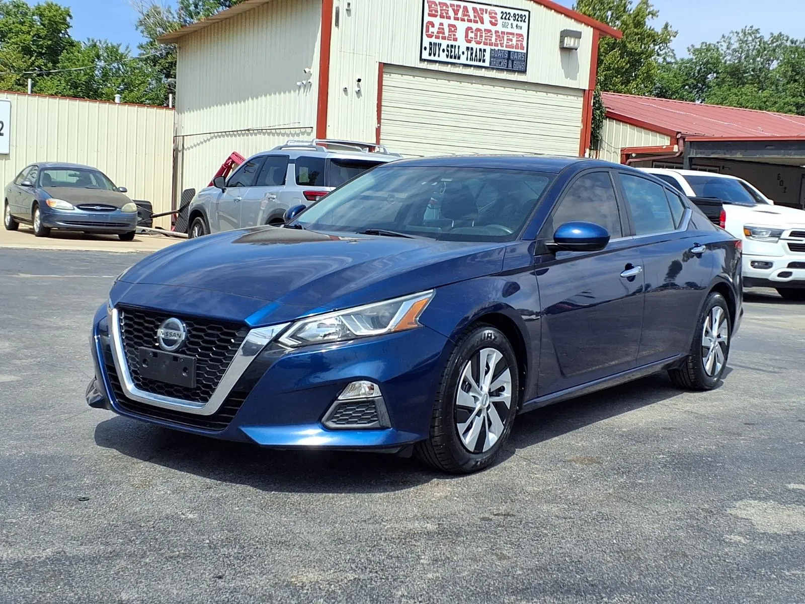 Blue 2020 NISSAN ALTIMA S for sale in Chickasha, OK