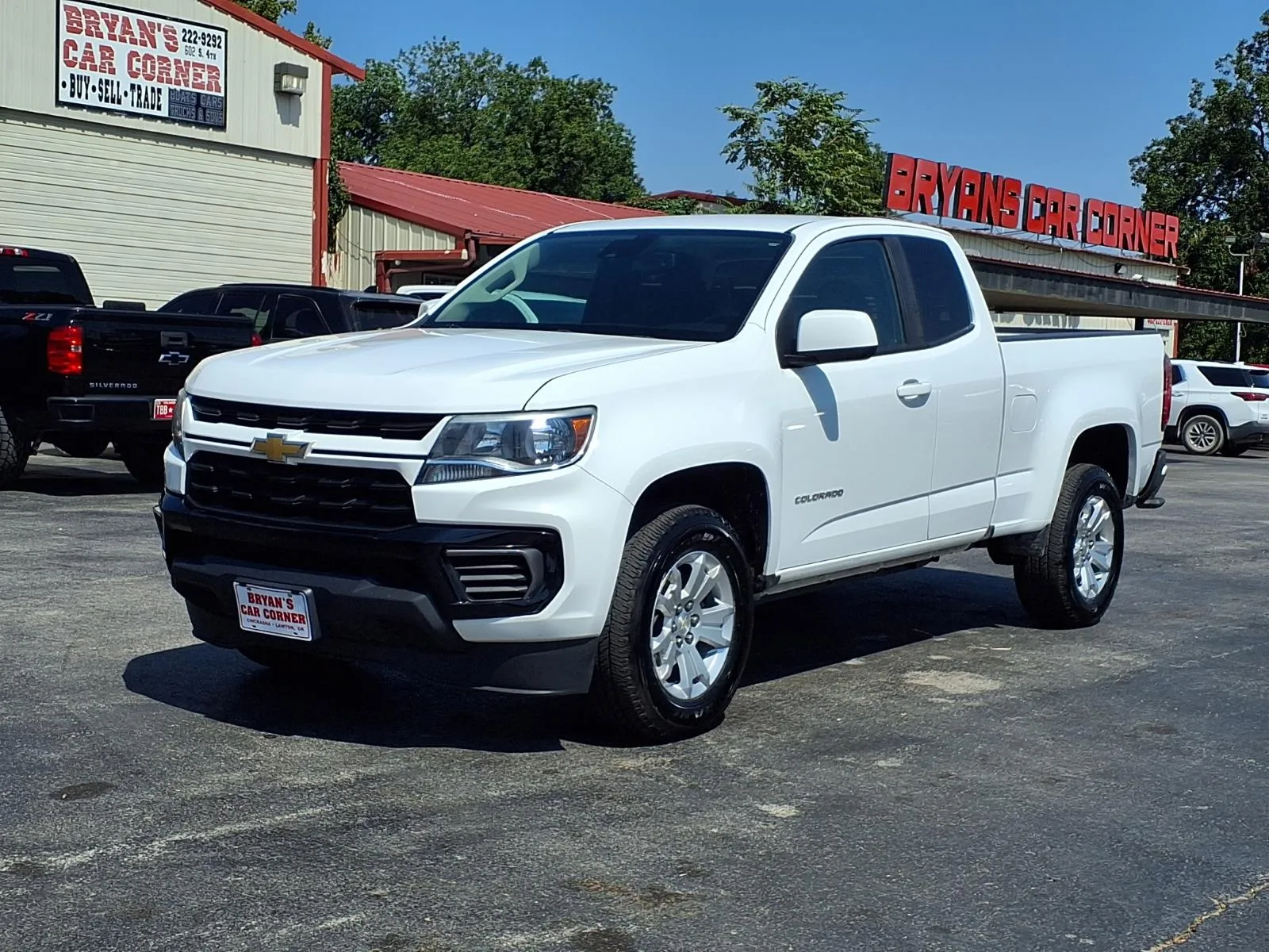 White 2022 CHEVROLET COLORADO LT for sale in Chickasha, OK