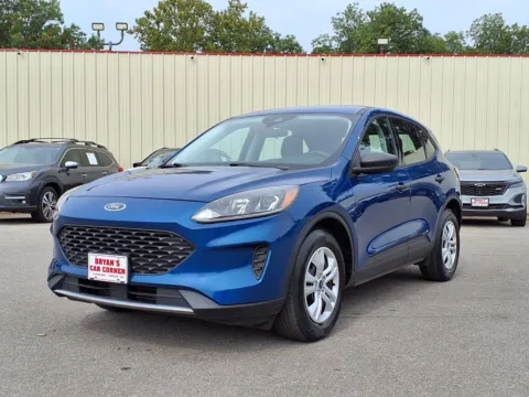 Blue 2022 FORD ESCAPE S for sale in Chickasha, OK