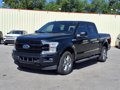 Black 2018 FORD F-150 SUPERCREW for sale in Chickasha, OK
