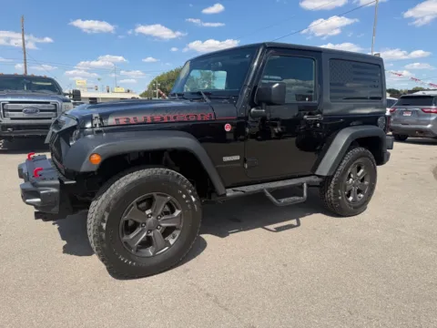 Black 2018 JEEP WRANGLER RUBICON for sale in Chickasha, OK
