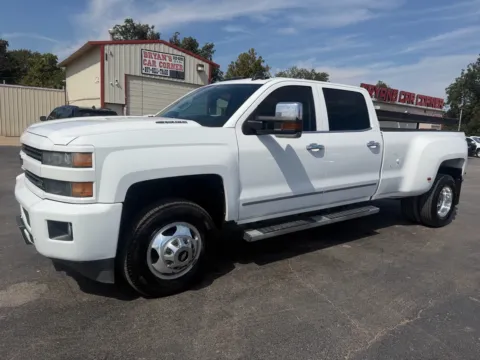 White 2016 CHEVROLET SILVERADO 3500 LTZ for sale in Chickasha, OK