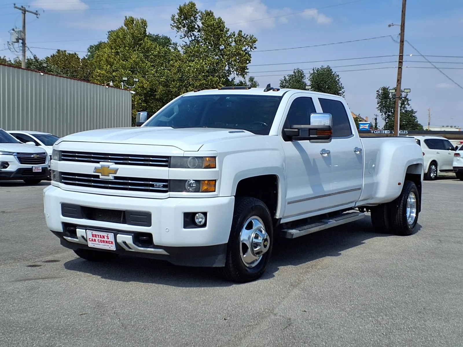 White 2016 CHEVROLET SILVERADO 3500 LTZ for sale in Chickasha, OK
