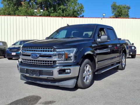 Black 2018 FORD F-150 SUPERCREW for sale in Chickasha, OK