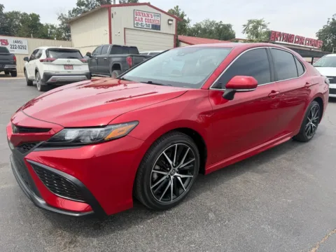 Red 2023 TOYOTA CAMRY SE NIGHT SHADE for sale in Chickasha, OK