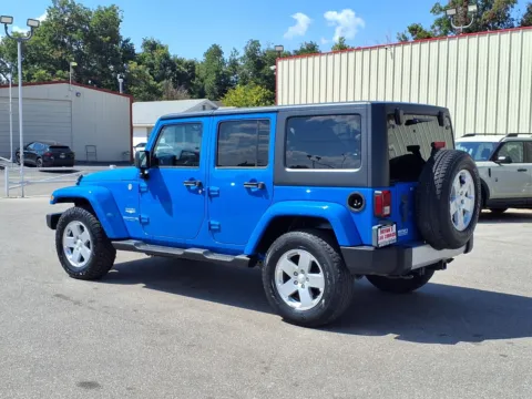 Another view of 2012 JEEP WRANGLER UNLIMI SAHARA for sale in Chickasha, OK at Bryan's Car Corner Chickasha