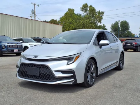 Silver 2024 TOYOTA COROLLA SE for sale in Chickasha, OK
