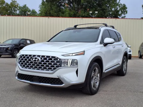 White 2022 HYUNDAI SANTA FE SEL for sale in Chickasha, OK