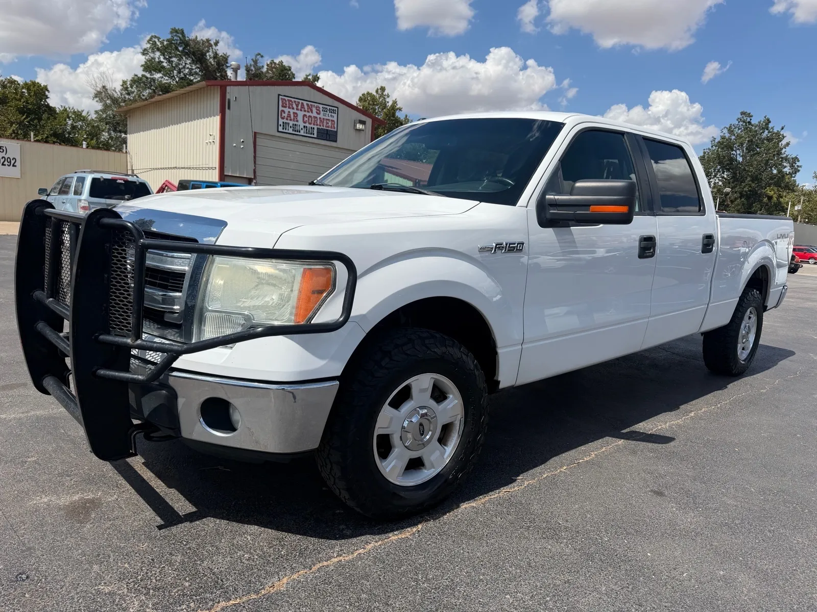 White 2014 FORD F-150 SUPERCREW for sale in Chickasha, OK