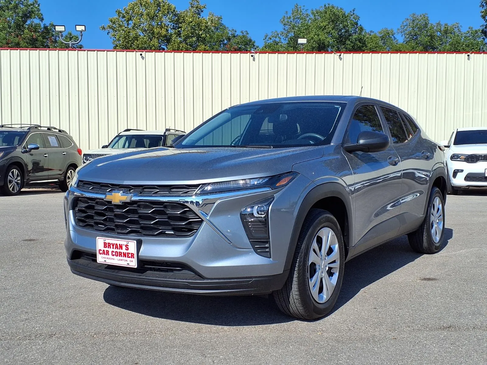 Gray 2024 CHEVROLET TRAX LS for sale in Chickasha, OK