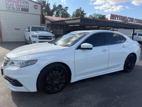 White 2017 ACURA TLX ADVANCE for sale in Chickasha, OK