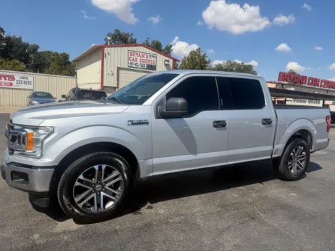 Silver 2018 FORD F-150 SUPERCREW for sale in Chickasha, OK
