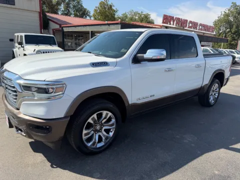White 2022 RAM 1500 LONGHORN for sale in Chickasha, OK