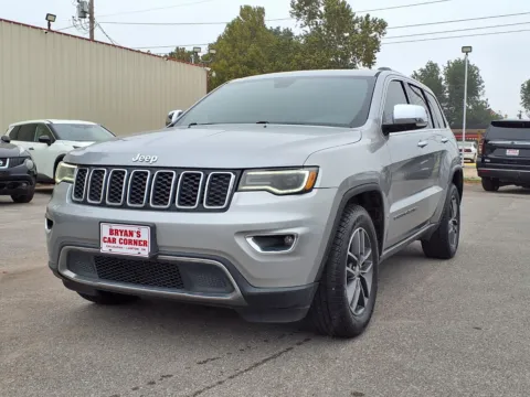 Silver 2018 JEEP GRAND CHEROKEE LIMITED for sale in Chickasha, OK