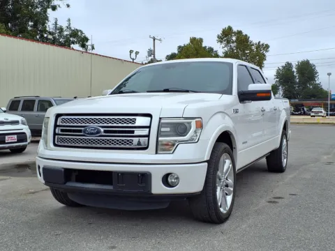 White 2013 FORD F-150 SUPERCREW for sale in Chickasha, OK