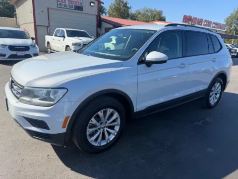 White 2019 VOLKSWAGEN TIGUAN S for sale in Chickasha, OK