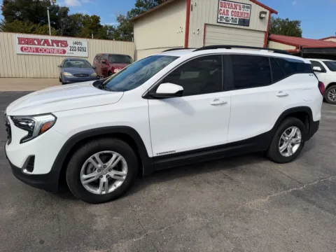 White 2021 GMC TERRAIN SLE for sale in Chickasha, OK